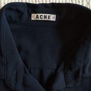 Acne Studios Navy Blouse